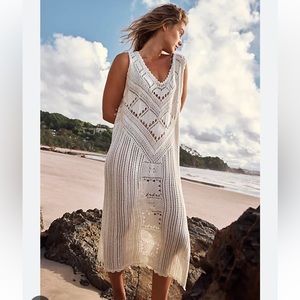 Free Prople Fauxchet Sweater Dress